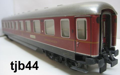 Trix Express 20/173 394 Fernverkehrs D_Zug-Speisewagen (tjb44) rundum schön Erhalten o OV