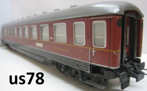 Trix Express 20/173 394 Fernverkehrs D_Zug-Speisewagen (us78) rundum schön Erhalten o OV