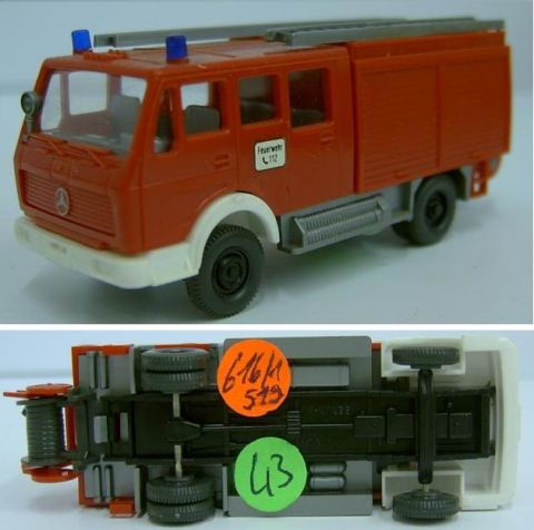 Wiking 616/1, Löschgruppenfahrzeug MB 1619 w 43