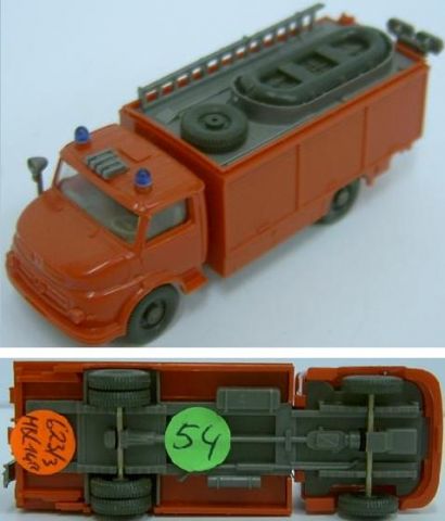 Wiking 623/?, Rüstwagen mit Boot, MB L 1413 w 54
