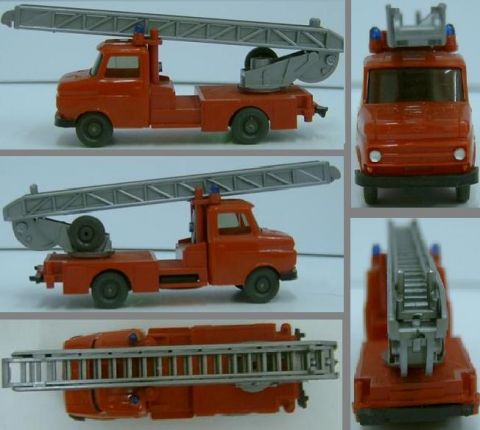 Wiking 602/3B, neue Blitz-Feuerwehr Leiterwagen w 56