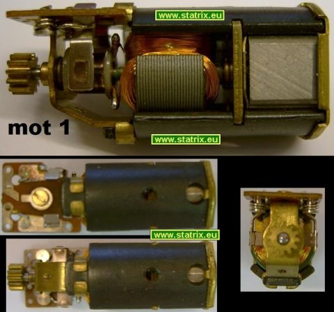 Trix Motor 40-0123-00 Antriebsmodul: kleines Zahnrad (12 Zähne) typ1g