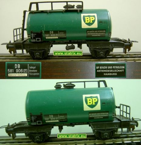 Trix Express 432, 3432 BP Tankwagen sg497