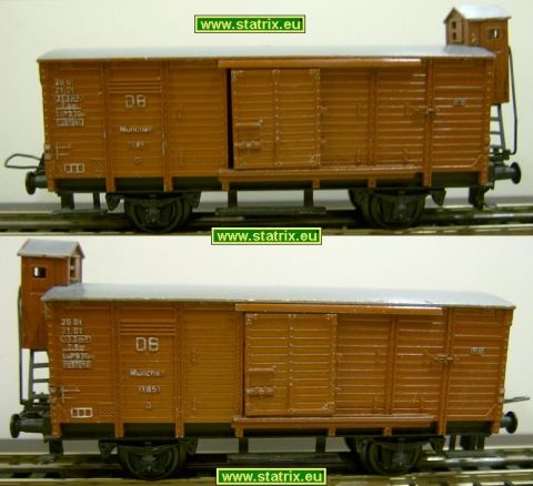 Trix Express 20/118, 420, 3420 gedeckter Güterwagen 768