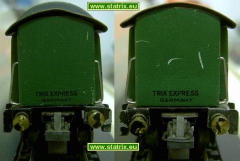 Trix Express 20/151 Gepäckwagen grün (cs4)