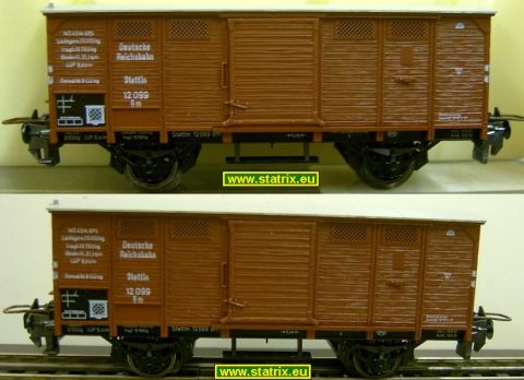 sg620/ Trix Int/Express 23626 gedeckter Güterwagen der DR