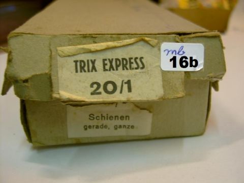 Trix Express 20/1 6x 1/1 länge gerades Bakelitgleis