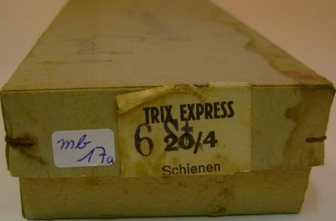 Trix Express 20/4 6x 1/1 Standart gebogene Bakelitgleis