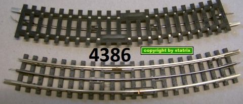Trix Express 4386 Unterbrechergleis gebogen R2 gw