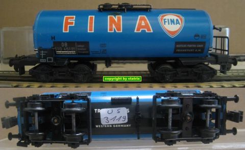 Trix Express 3482 Tankwagen Fina (us3119)