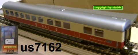 Trix Express 3396 DSG Speisewagen Typ WR 4üm (us7162)
