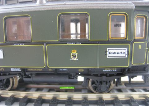 TI/TE 3735.51 Preußischer Schnellzugwagen 1.-2.Kl (wra236)