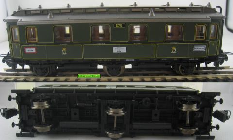 TI/TE 3735.51 Preußischer Schnellzugwagen 1.-2.Kl (wra236)