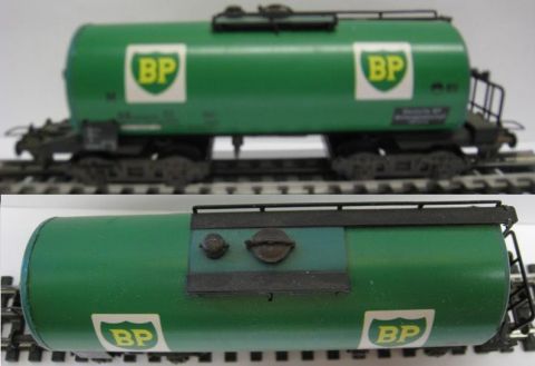 Trix Express 491 3491 4A Tankwagen BP 3. Bauserie (rwg149)