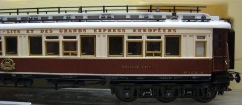 Trix Express 3390 CIWL Schlafwagen beige/braun (kds762)