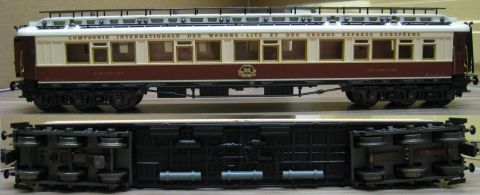 Trix Express 3390 CIWL Schlafwagen beige/braun (kds762)