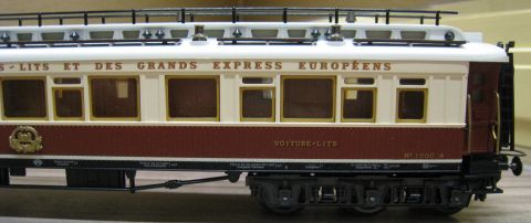 Trix Express 3390 CIWL Schlafwagen beige/braun (kds762)