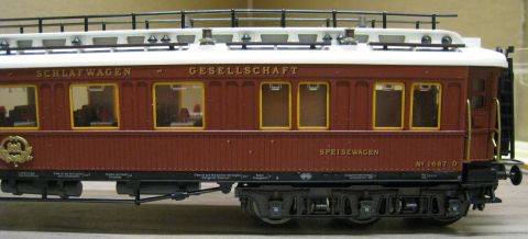 Trix Express 33391 CIWL Speisewagen braun (kds764)