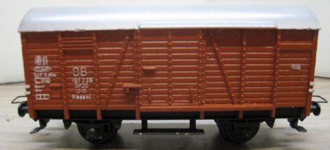 Trix Express 3417 ged Güterwagen m Tonnendach KASSEL o.Brh. (mve30) TOP/OV