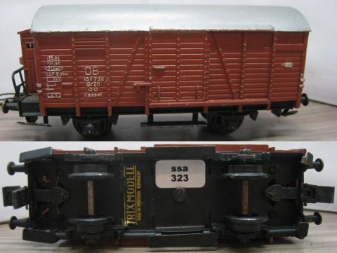 TE 20/85 418 3418 Güterwagen KASSEL m Brh Tonnendach (ssa323)