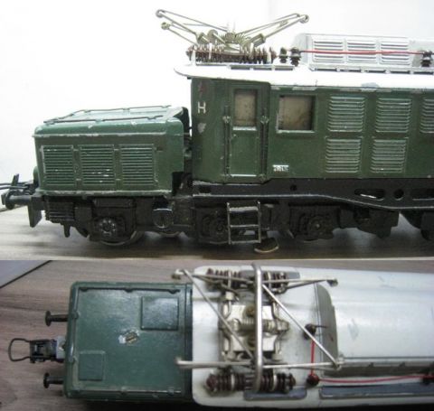 Trix Express 760 schwere Güterzug E-Lok E 94 007 (ssa1) NUR 1953-55