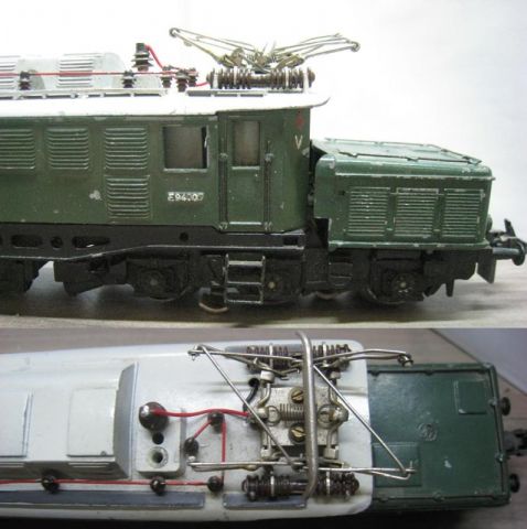 Trix Express 760 schwere Güterzug E-Lok E 94 007 (ssa1) NUR 1953-55
