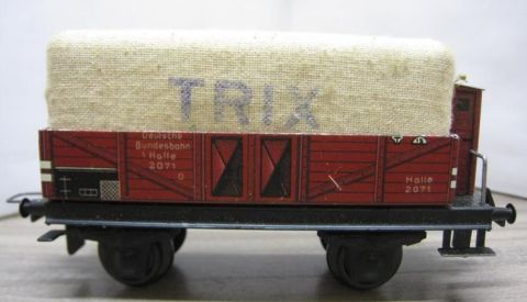 Trix Express 20/76 Planewagen in OV (thu11) Original Karton.