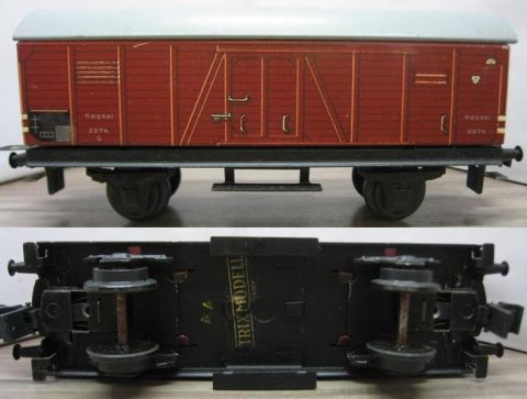 Trix Express 20/79 Großraum Güterwagen o Brh (thu15) Original Karton.