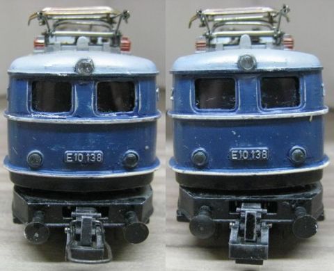 Trix Express 2243 E 10 238 blau der DB (msv22)