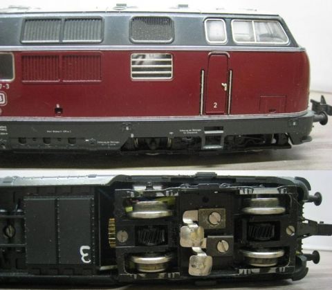 Trix Express 2256 Diesellok 221 137-3 rot der DB (ssa171)
