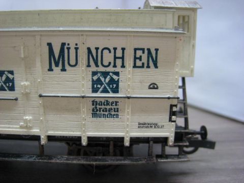 Trix Express 33592 Bierwagen Hackerbräu München der DR (21-85)
