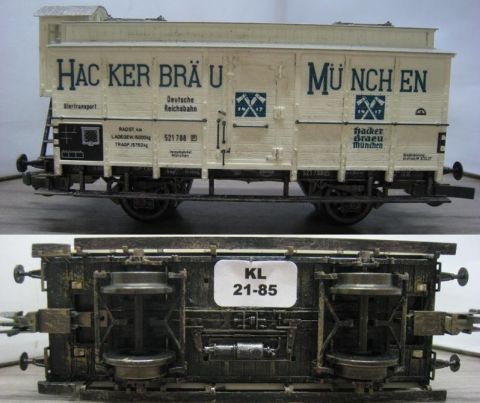 Trix Express 33592 Bierwagen Hackerbräu München der DR (21-85)