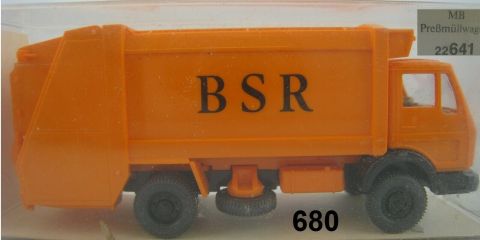 Wiking 22 641 MB Preßmüllwagen der BSR (ksg676)