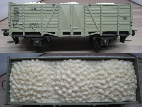 Trix Express 3445 Essen grau mit Kalk-Einsatz aus Hartplastik (us645)