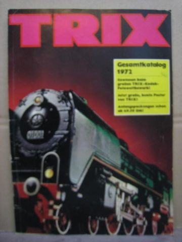 Trix Express Katalog von 1972