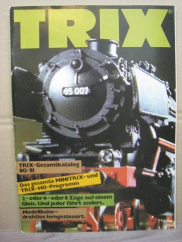 Trix Express Katalog von 1980/81