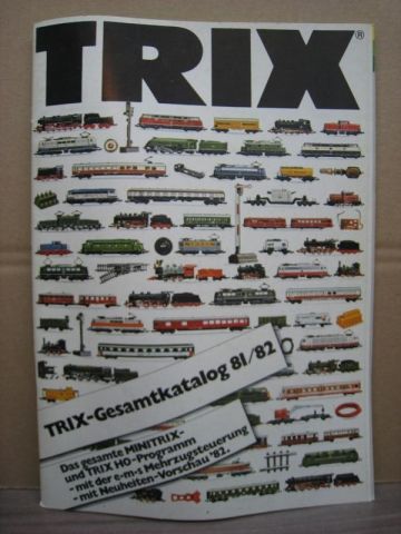 Trix Express Katalog von 1981/82
