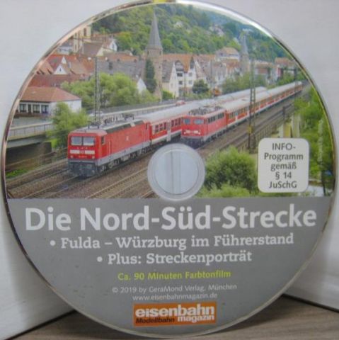 EM: Die Nord-Südstrecke Fulda-Würzburg im Führerstand