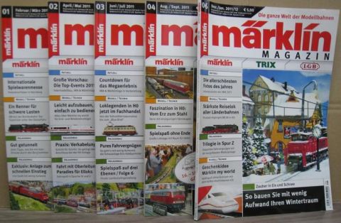 Märklin Trix LGB Magazin Jahrgang 2011