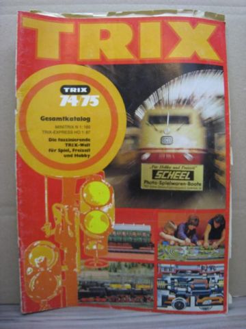 Trix Express Katalog von 1974/75