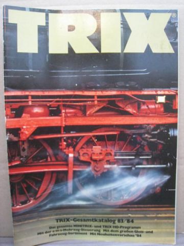 Trix Express Katalog von 1983/84