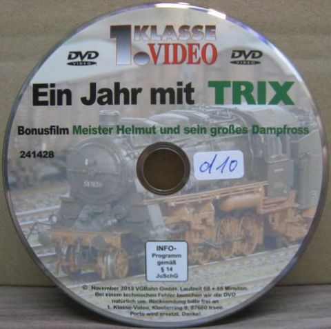 Ein Jahr mit Trix Bonus Film Meister Helmut und sein großes Dampfross