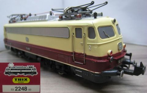 Trix Express 2248 E112 499-3 rot/beige, (21-134) selten schön, TOP/OV