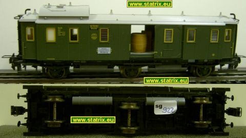 Trix 3334 DRG Packwagen 3-achsig (sg922)