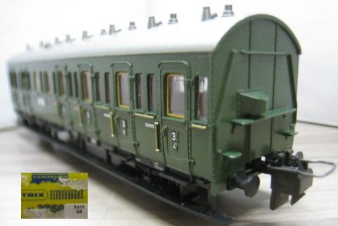 Trix Express 3358 Abteilwagen 2.-3.Kl grün (ksm48) sehr gut-neuwertig OV