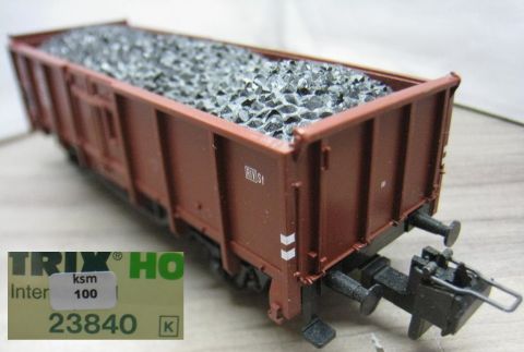 TI/TE 23840 Hochbordwagen mit Kohleladung (ksm100)