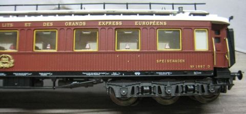Trix Express 33391 CIWL Speisewagen Nr. 1687 D, 6-achsig (22-77)