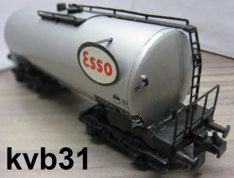 Trix Express 20/92E 492 3492 ESSO 4-achsig (kvb31), 2. Version 1966/73