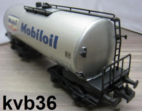 Trix Express 20/92M 493 3493 MOBILOIL 4-achsig (kvb36), 2. Version
