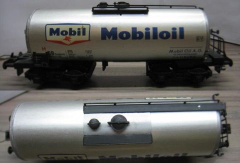 Trix Express 20/92M 493 3493 MOBILOIL 4-achsig (kvb36), 2. Version